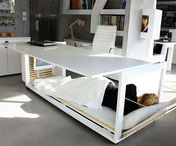 Un bureau pour la sieste